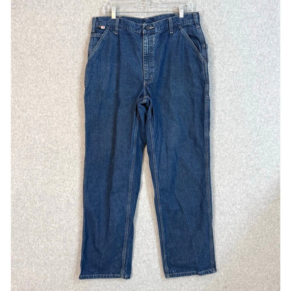 Carhartt FR Cat 2 Jeans Size 36x34 ATPV 16 NFPA Flame Resist Workwear FRB13
